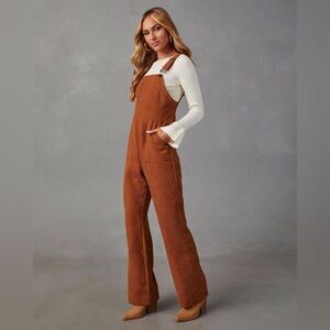 Women's Brown Jumpsuit